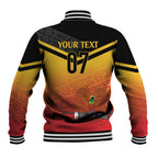 Papua New Guinea Custom Rugby The Kumuls Baseball Jacket Motuan Inspired Pattern