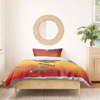 Papua New Guinea Rugby The Kumuls Bedding Set Motuan Inspired Pattern