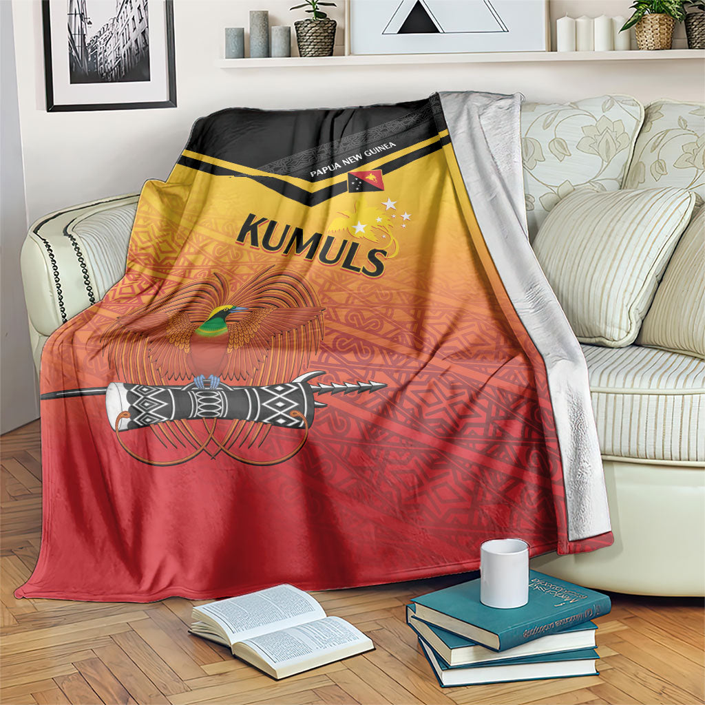 Papua New Guinea Rugby The Kumuls Blanket Motuan Inspired Pattern