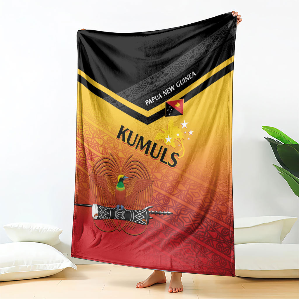 Papua New Guinea Rugby The Kumuls Blanket Motuan Inspired Pattern