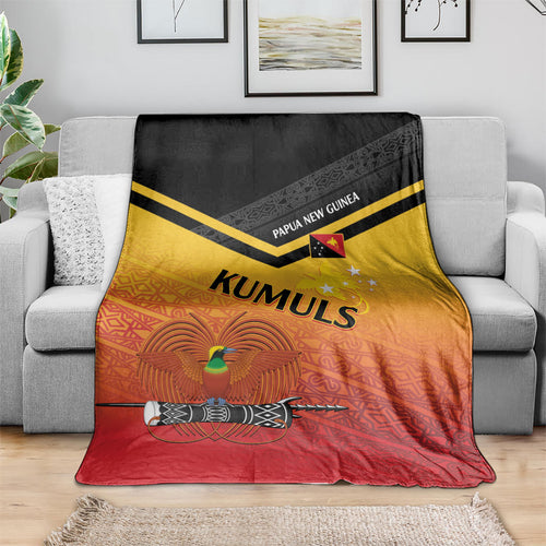 Papua New Guinea Rugby The Kumuls Blanket Motuan Inspired Pattern