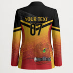 Papua New Guinea Custom Rugby The Kumuls Blazer Motuan Inspired Pattern