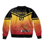 Papua New Guinea Custom Rugby The Kumuls Bomber Jacket Motuan Inspired Pattern
