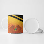 Papua New Guinea Rugby The Kumuls Ceramic Mug Motuan Inspired Pattern