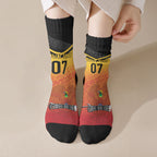 Papua New Guinea Custom Rugby The Kumuls Crew Socks Motuan Inspired Pattern