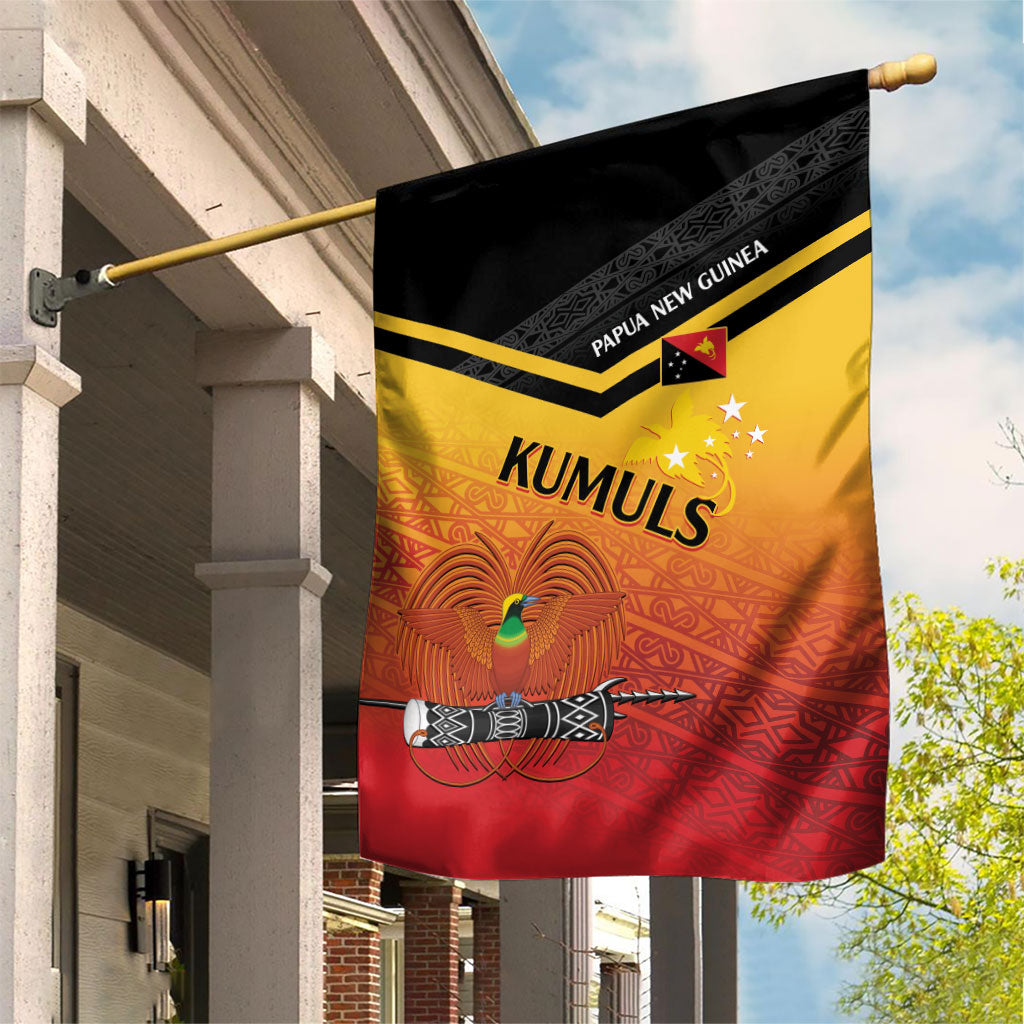 Papua New Guinea Rugby The Kumuls Garden Flag Motuan Inspired Pattern