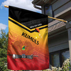 Papua New Guinea Rugby The Kumuls Garden Flag Motuan Inspired Pattern