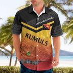 Papua New Guinea Custom Rugby The Kumuls Hawaiian Shirt Motuan Inspired Pattern
