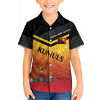 Papua New Guinea Custom Rugby The Kumuls Hawaiian Shirt Motuan Inspired Pattern