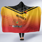 Papua New Guinea Rugby The Kumuls Hooded Blanket Motuan Inspired Pattern