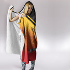 Papua New Guinea Rugby The Kumuls Hooded Blanket Motuan Inspired Pattern
