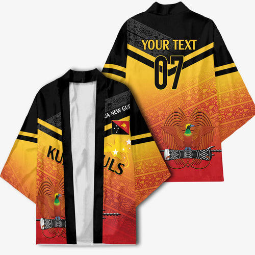 Papua New Guinea Custom Rugby The Kumuls Kimono Motuan Inspired Pattern