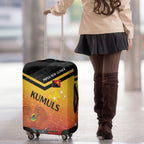Papua New Guinea Rugby The Kumuls Luggage Cover Motuan Inspired Pattern