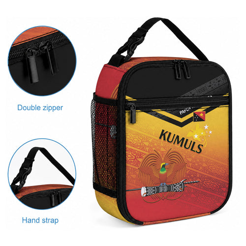 Papua New Guinea Rugby The Kumuls Lunch Bag Motuan Inspired Pattern