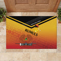 Papua New Guinea Rugby The Kumuls Rubber Doormat Motuan Inspired Pattern