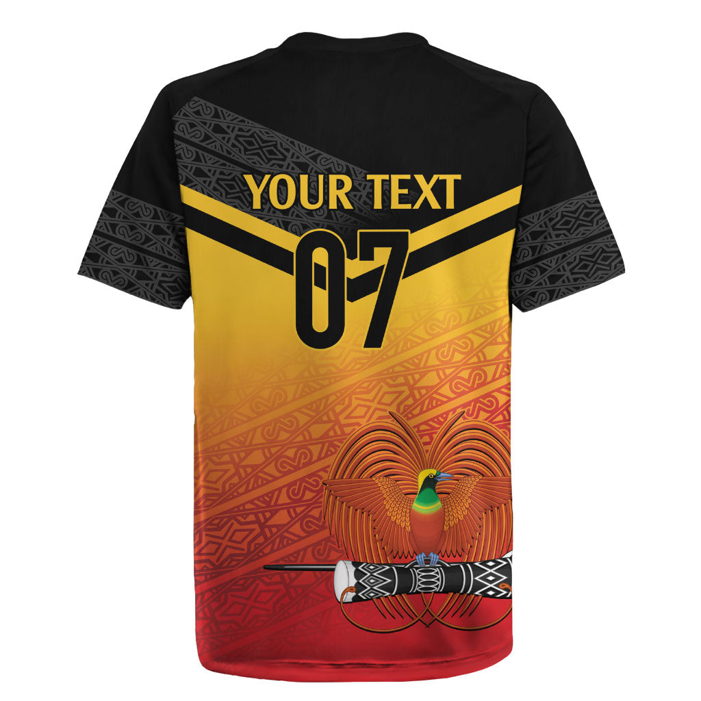 Papua New Guinea Custom Rugby The Kumuls Rugby Jersey Motuan Inspired Pattern