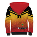 Papua New Guinea Custom Rugby The Kumuls Sherpa Hoodie Motuan Inspired Pattern