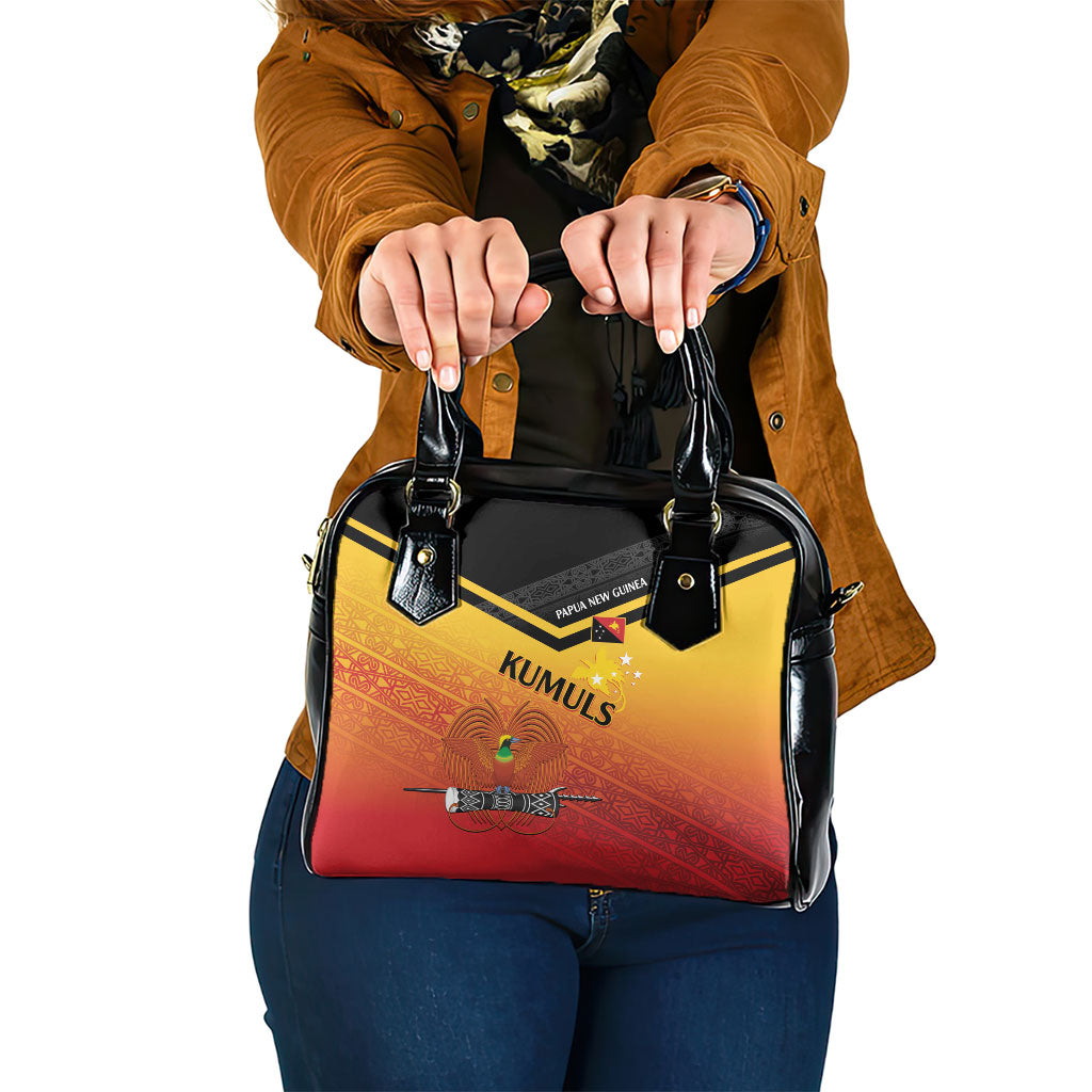 Papua New Guinea Rugby The Kumuls Shoulder Handbag Motuan Inspired Pattern