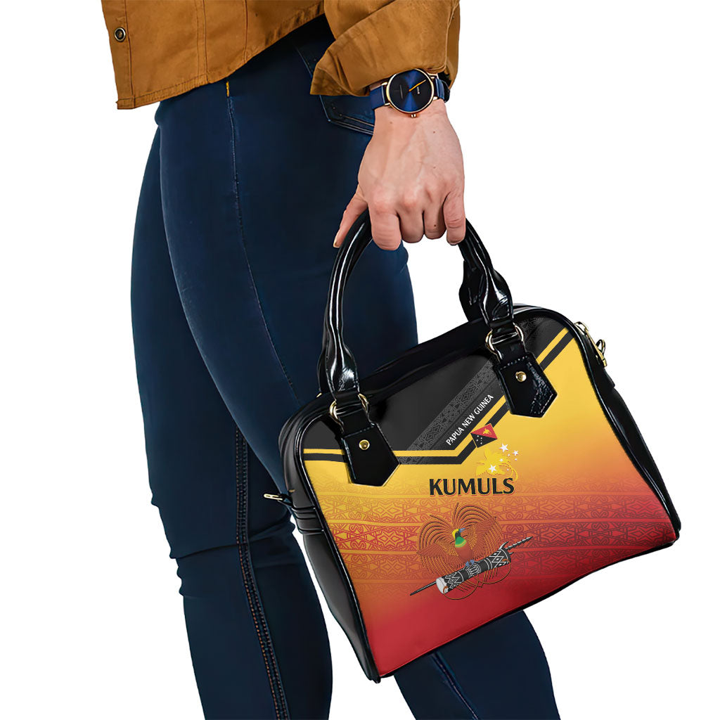 Papua New Guinea Rugby The Kumuls Shoulder Handbag Motuan Inspired Pattern
