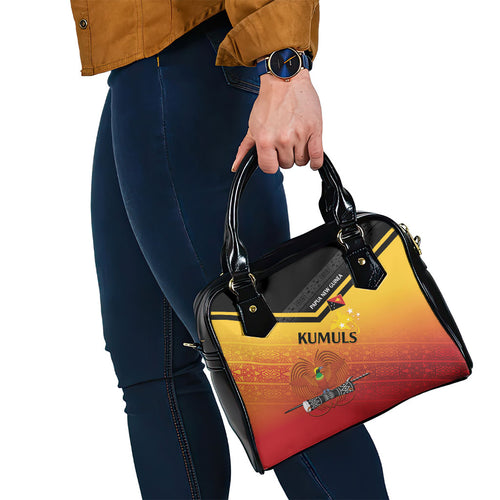 Papua New Guinea Rugby The Kumuls Shoulder Handbag Motuan Inspired Pattern
