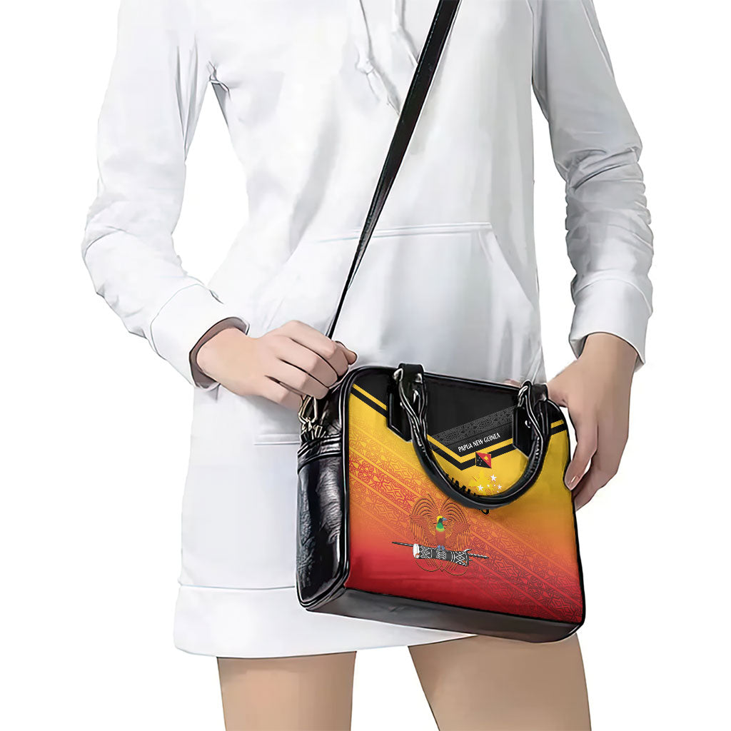 Papua New Guinea Rugby The Kumuls Shoulder Handbag Motuan Inspired Pattern