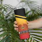 Papua New Guinea Rugby The Kumuls Skinny Tumbler Motuan Inspired Pattern