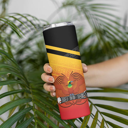 Papua New Guinea Rugby The Kumuls Skinny Tumbler Motuan Inspired Pattern