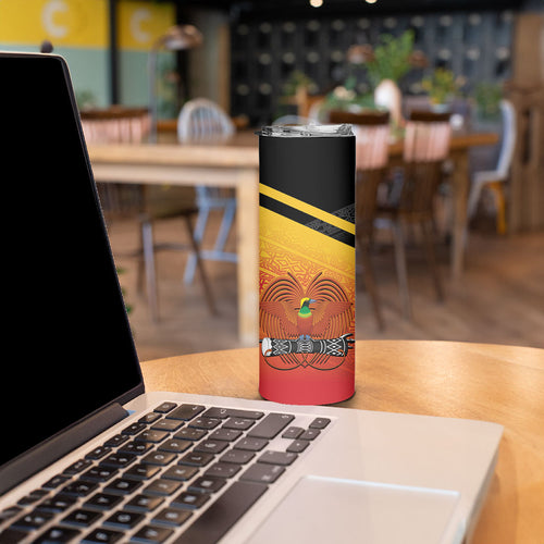 Papua New Guinea Rugby The Kumuls Skinny Tumbler Motuan Inspired Pattern