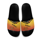 Papua New Guinea Rugby The Kumuls Slide Sandals Motuan Inspired Pattern