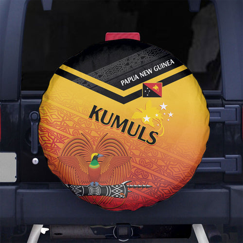 Papua New Guinea Rugby The Kumuls Spare Tire Cover Motuan Inspired Pattern