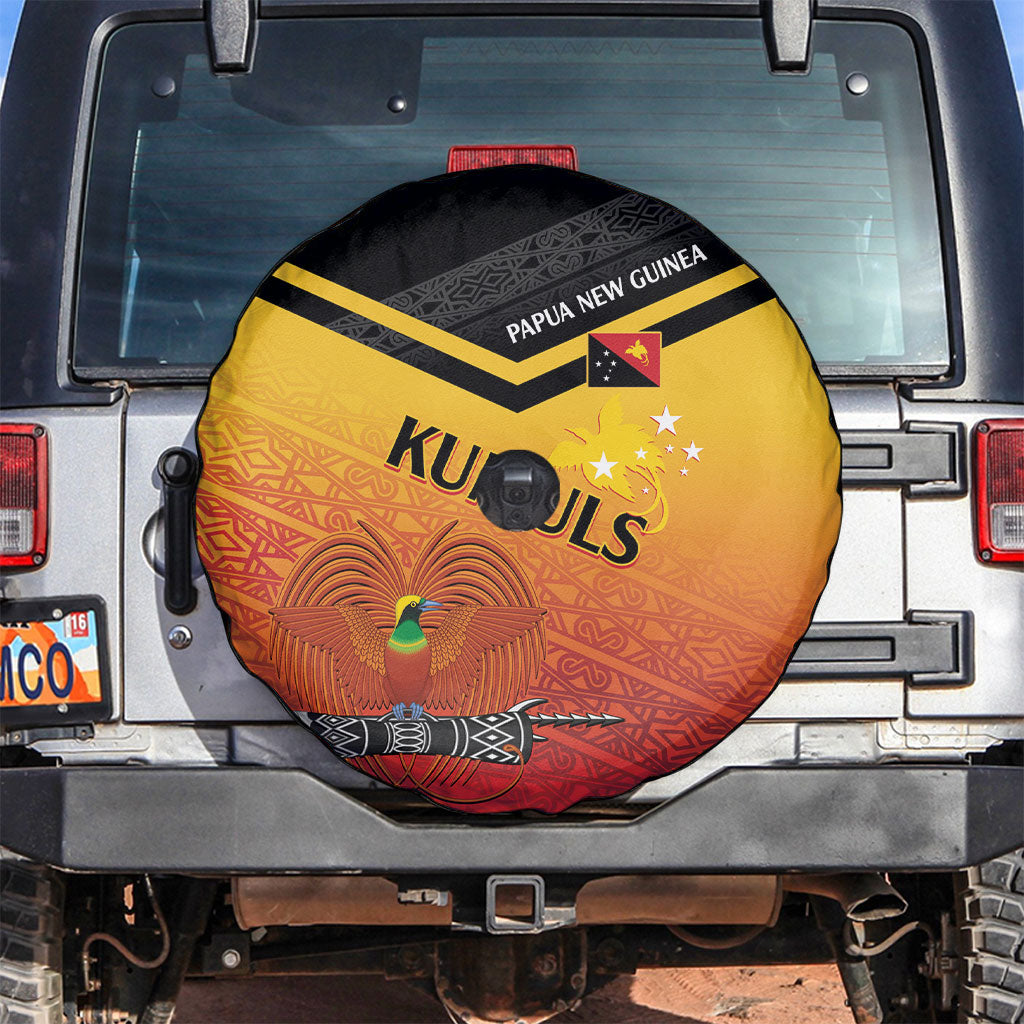 Papua New Guinea Rugby The Kumuls Spare Tire Cover Motuan Inspired Pattern