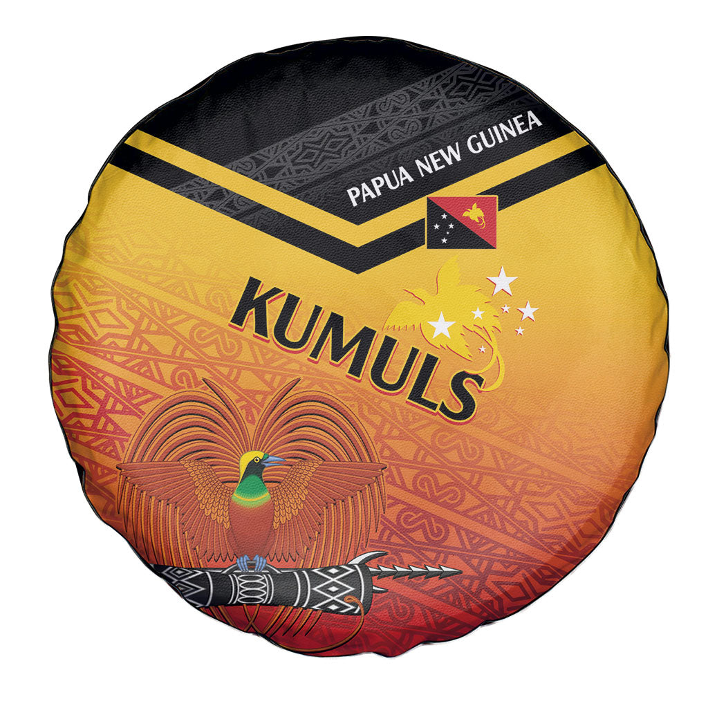Papua New Guinea Rugby The Kumuls Spare Tire Cover Motuan Inspired Pattern
