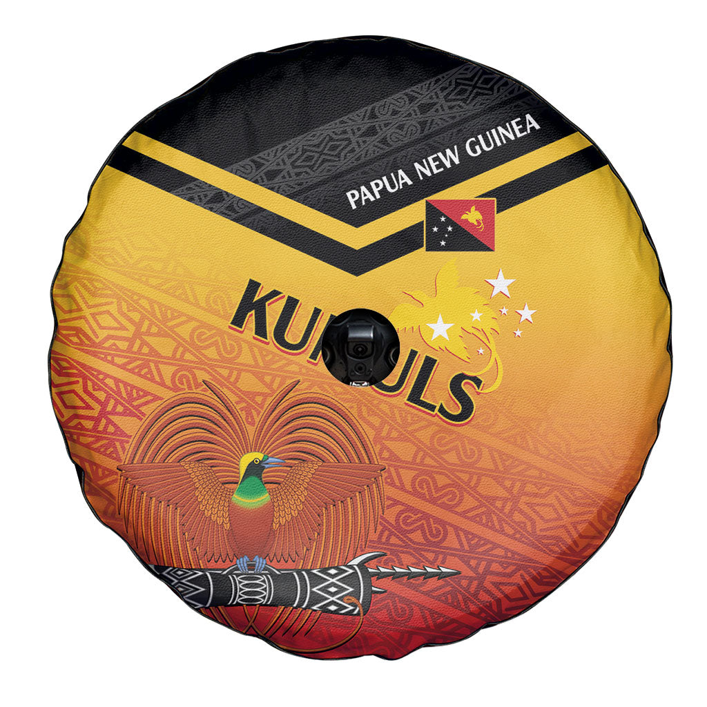 Papua New Guinea Rugby The Kumuls Spare Tire Cover Motuan Inspired Pattern