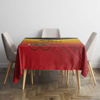 Papua New Guinea Rugby The Kumuls Tablecloth Motuan Inspired Pattern
