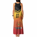 Papua New Guinea Custom Rugby The Kumuls Tank Maxi Dress Motuan Inspired Pattern