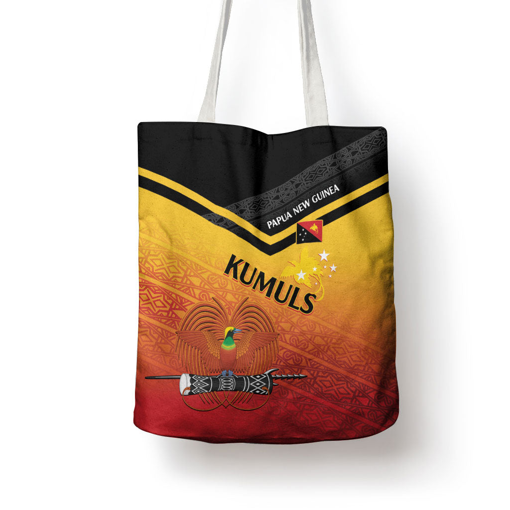 Papua New Guinea Rugby The Kumuls Tote Bag Motuan Inspired Pattern