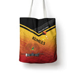Papua New Guinea Rugby The Kumuls Tote Bag Motuan Inspired Pattern