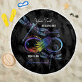 Personalised Australia Indigenous Memorial Beach Blanket As Long As I Breathe You'll Be Remembered