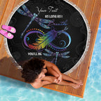 Personalised Australia Indigenous Memorial Beach Blanket As Long As I Breathe You'll Be Remembered