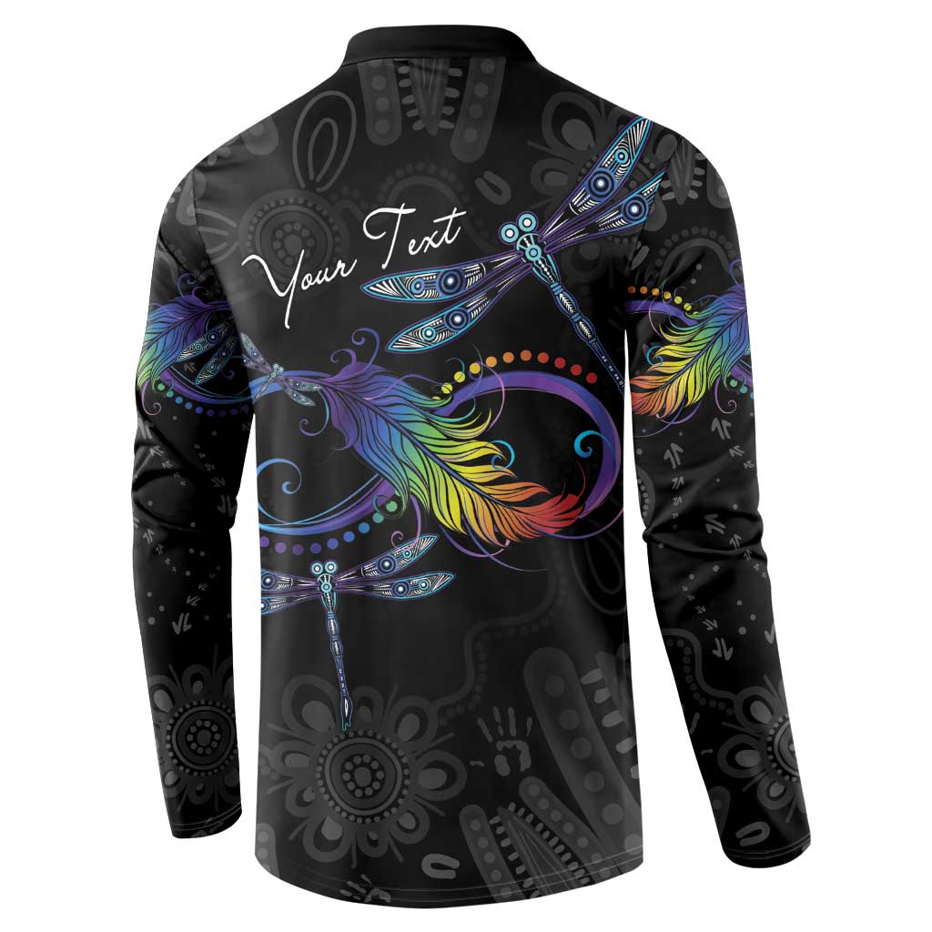 Personalised Australia Indigenous Memorial Button Sweatshirt As Long As I Breathe You'll Be Remembered