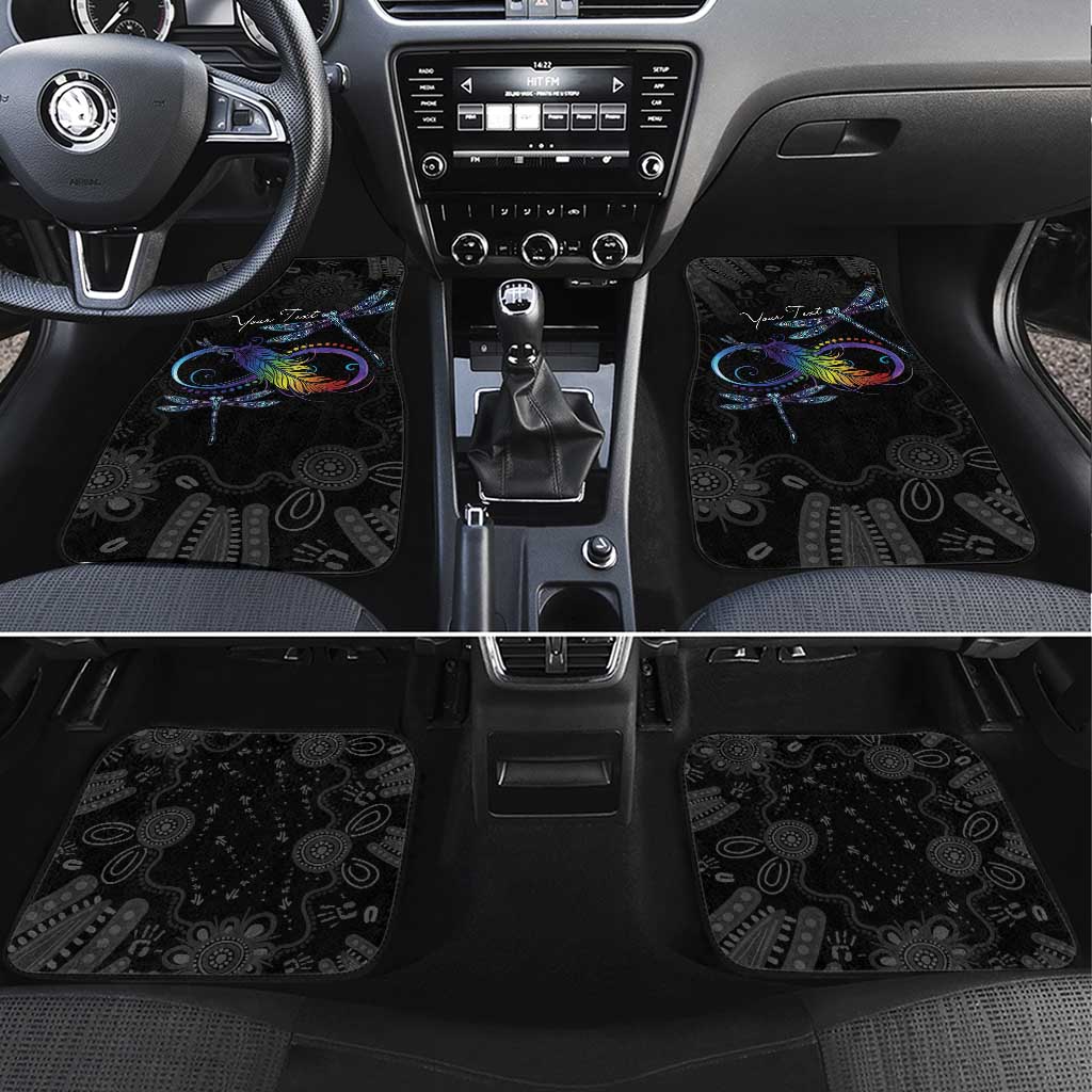 Personalised Australia Indigenous Memorial Car Mats As Long As I Breathe You'll Be Remembered