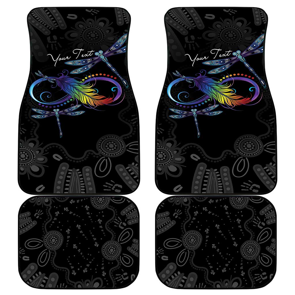 Personalised Australia Indigenous Memorial Car Mats As Long As I Breathe You'll Be Remembered