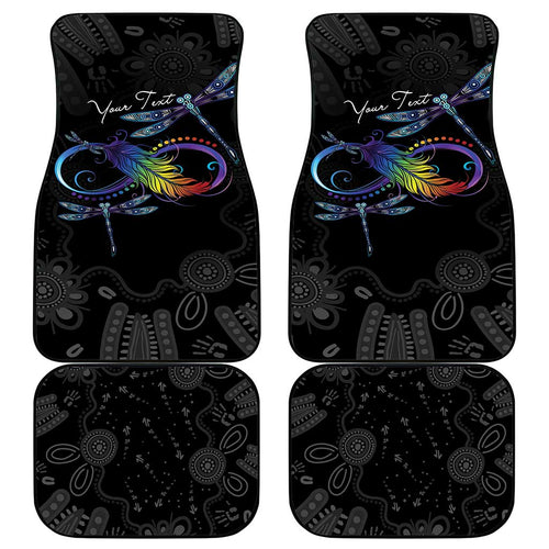 Personalised Australia Indigenous Memorial Car Mats As Long As I Breathe You'll Be Remembered