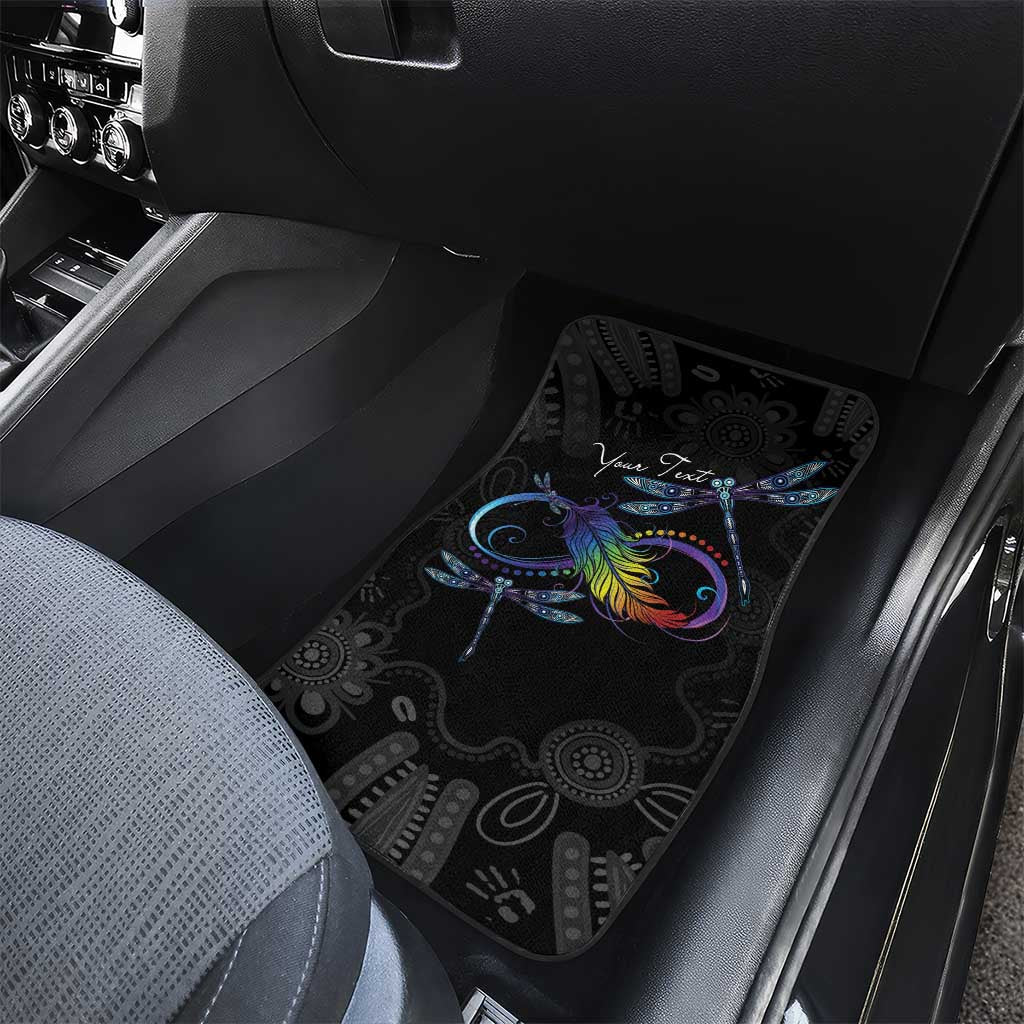 Personalised Australia Indigenous Memorial Car Mats As Long As I Breathe You'll Be Remembered