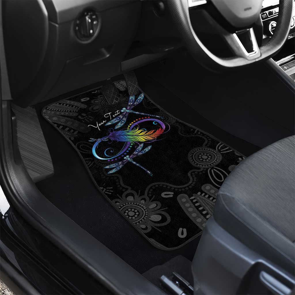 Personalised Australia Indigenous Memorial Car Mats As Long As I Breathe You'll Be Remembered