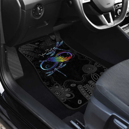 Personalised Australia Indigenous Memorial Car Mats As Long As I Breathe You'll Be Remembered