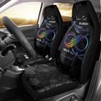Personalised Australia Indigenous Memorial Car Seat Cover As Long As I Breathe You'll Be Remembered