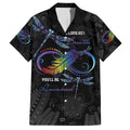 Personalised Australia Indigenous Memorial Family Matching Off The Shoulder Long Sleeve Dress and Hawaiian Shirt As Long As I Breathe You'll Be Remembered
