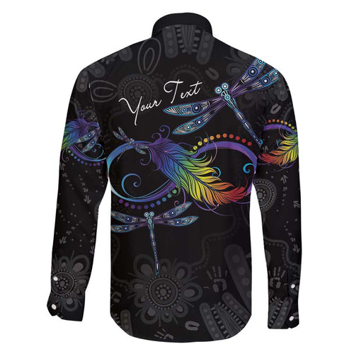 Personalised Australia Indigenous Memorial Family Matching Off Shoulder Short Dress and Hawaiian Shirt As Long As I Breathe You'll Be Remembered