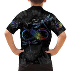 Personalised Australia Indigenous Memorial Family Matching Short Sleeve Bodycon Dress and Hawaiian Shirt As Long As I Breathe You'll Be Remembered